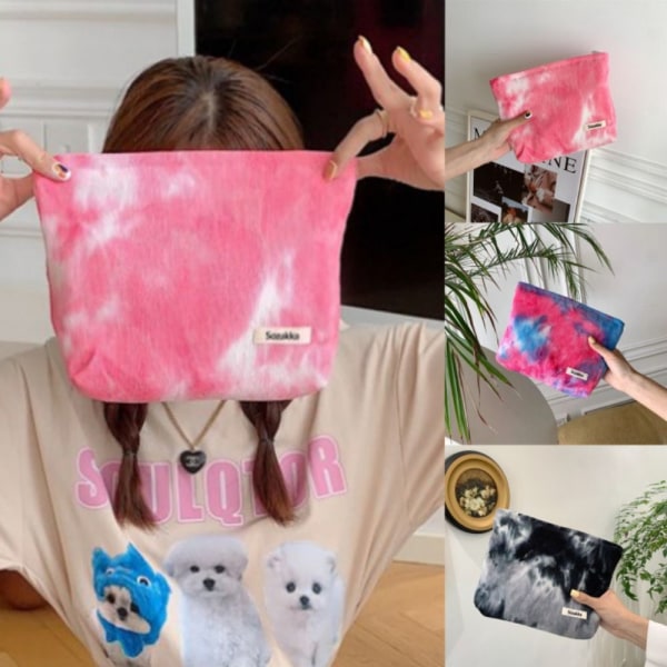 Tie Dye Gradient Makeup Bag Manchester Cosmetic Bag 02 02 02