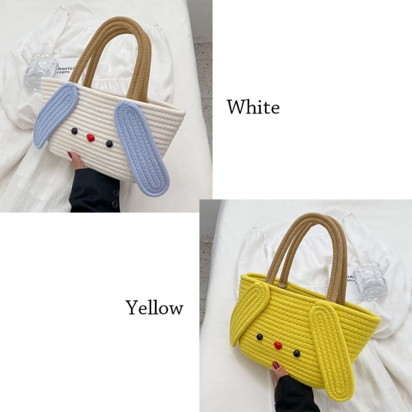 Vevde vesker Håndvesker GUL yellow