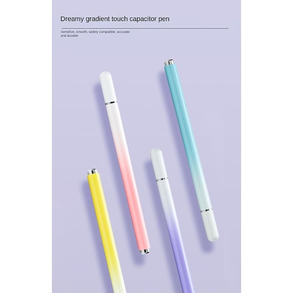 Disc Capacitive Pen Touch Screen Pen GRADIENT BLUE GRADIENT BLUE Gradient Blue