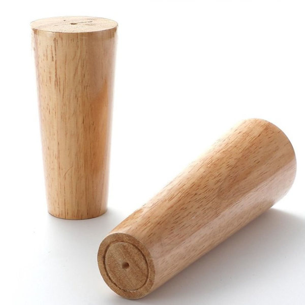 4kpl puiset jalat Pöydänjalat 8cm 8cm