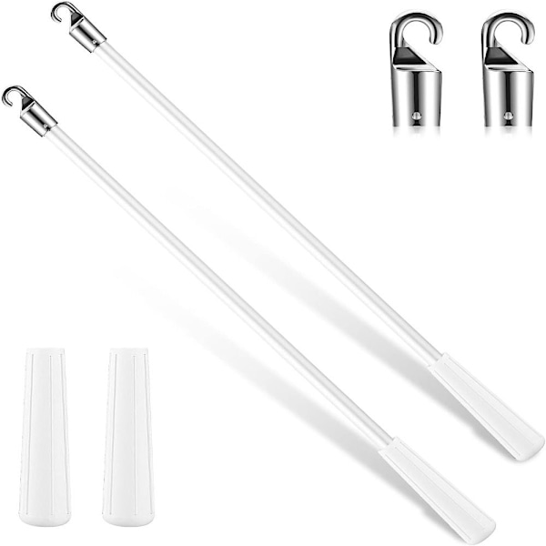 2 kpl Pystyverhot Blind Wand Kaihtimet Stick Verhotikku