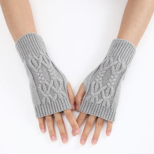Handledshandskar Varmvantar LJUSGRÅ light grey
