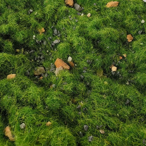 50g Ground Turf Stone Simulation Vegetation Powder DARK GREEN dark green