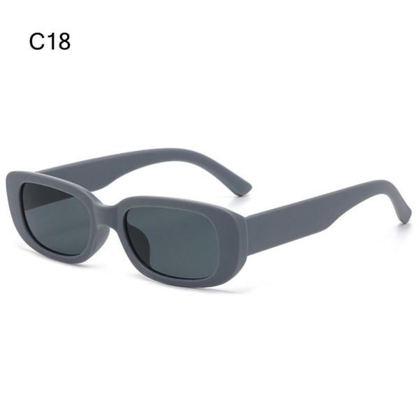 Y2K solbriller rektangel solbriller C18 C18 C18