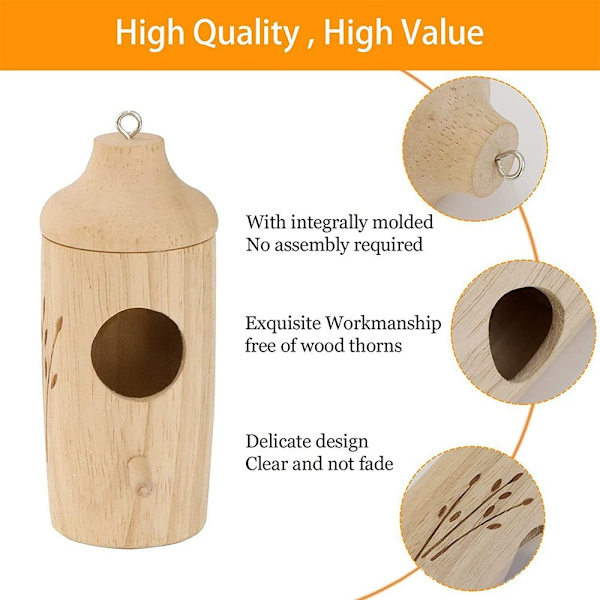 Hummingbird House Tree Hanging Feeder 3 3 3