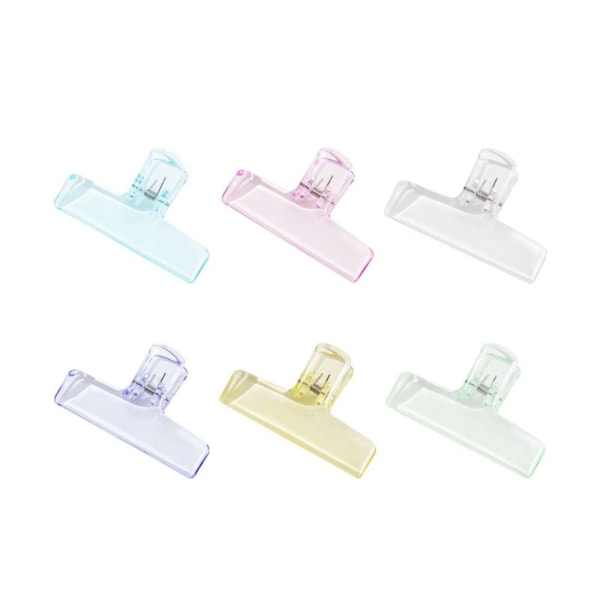 Akryl Binder Clip Planner Clips FÄRG 3 FÄRG 3 Color 3