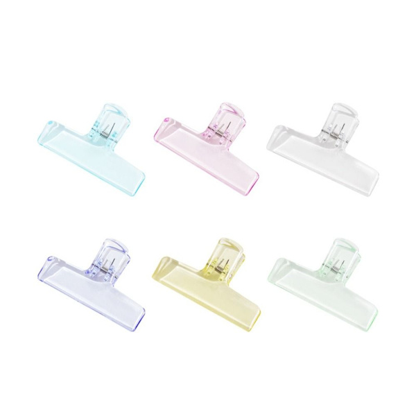 Akryl Binder Clip Planner Clips FÄRG 5 FÄRG 5 Color 5