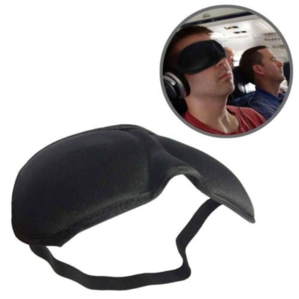 3stk Sleep Mask Øjenmaske MARINEBLÅ navy blue