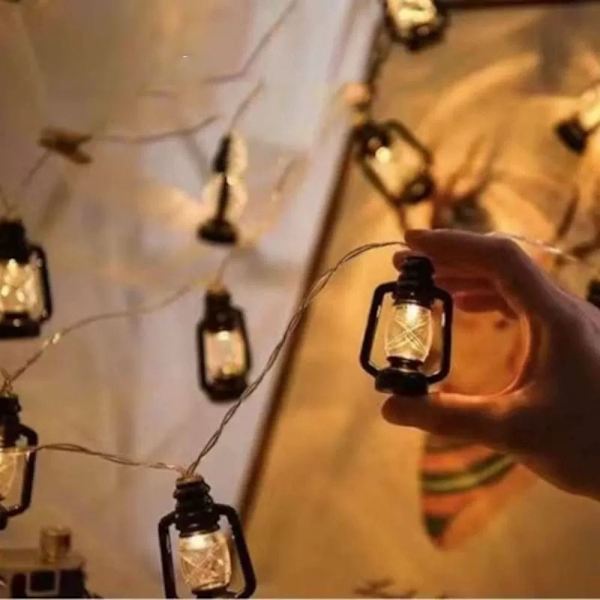 1 PC Solar String Light Petroleum Flaske Lights SORT 6.5M 30 black 6.5M 30 lights-6.5M 30 lights