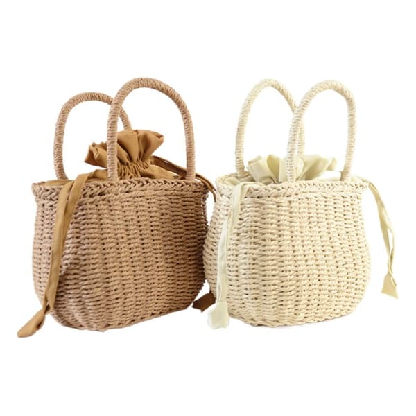 Halmväska Halmväska KHAKI khaki