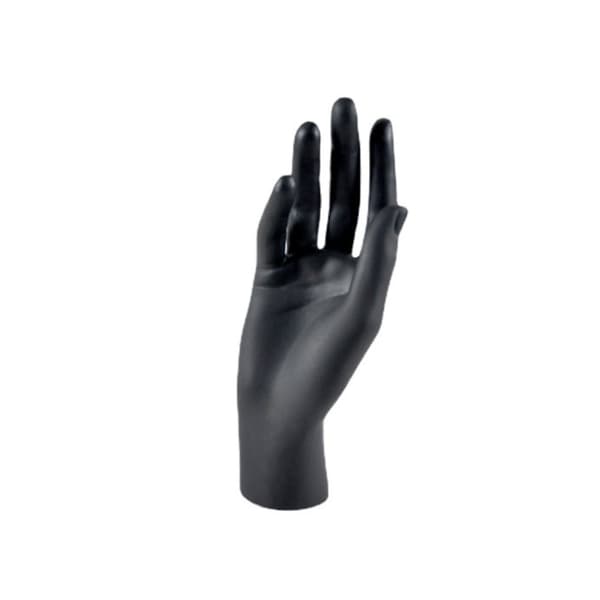 1 PC Håndmodel Handsker Display SORT-HØJRE SORT-HØJRE Black-Right
