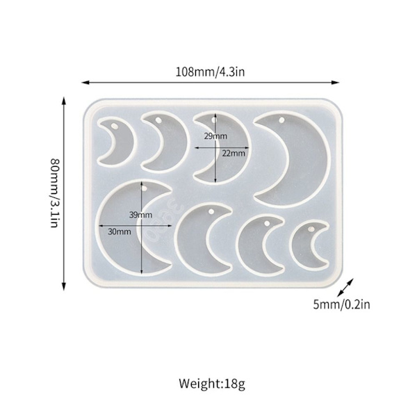 Geometriska molds Form 10 10 10