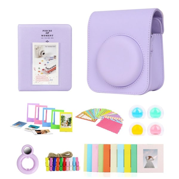 PU- case Instant Camera LILA Purple