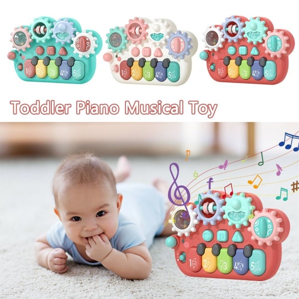 Baby pianolelu toddler pianollelu VIHREÄ Green