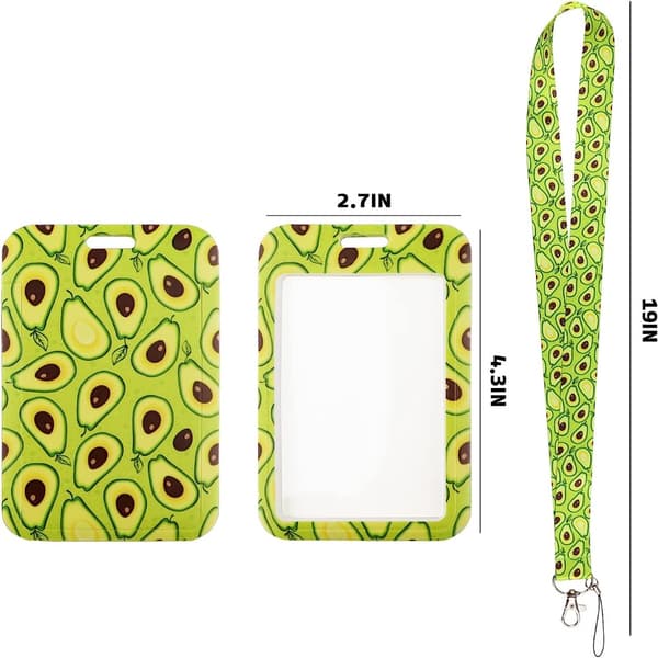 ID Badge Holder Nøglering
