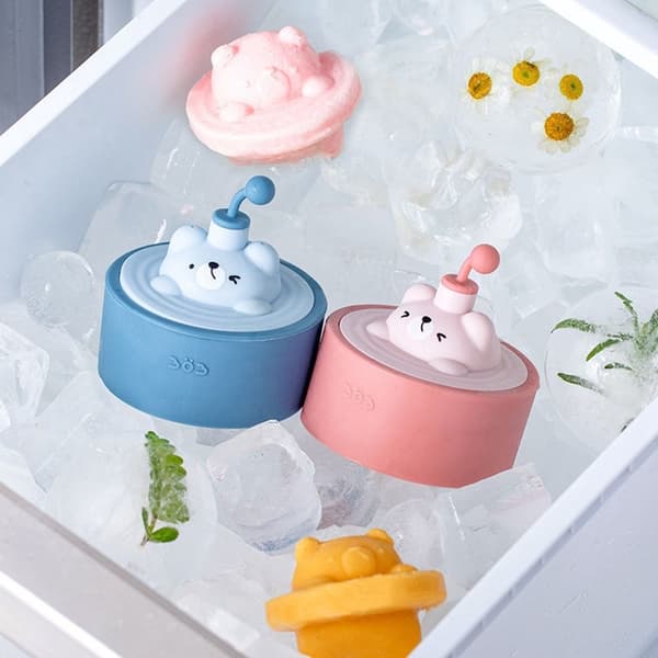 Ice Cube Former Ice Cube ROSA pink