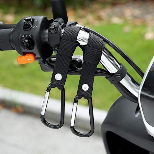 Barnevogn Kroker Motorsykkel Elektrisk Krok SVART U-FORM U-FORM black U-shape-U-shape