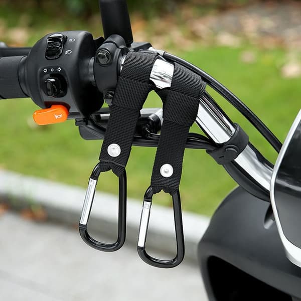 Barnvagnskrokar Motorcykel Elkrok SILVER U-SHAPE U-SHAPE silver U-shape-U-shape