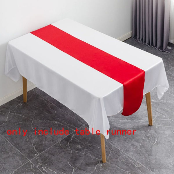 Stain Table Runner Pöytäliinatarvikkeet PUNAINEN RED