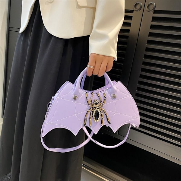 Halloween Crossbody Bag Top Handle Bag VALKOINEN White