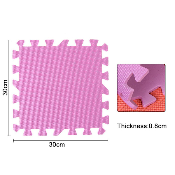 1/3 kpl Baby Play Pad EVA vaahtomatto joogamatot PURPLE 1PC purple