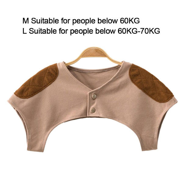 Axelskydd Axelvärmare Wrap GRÅ MNO KRAGE NR grey Mno collar-no collar