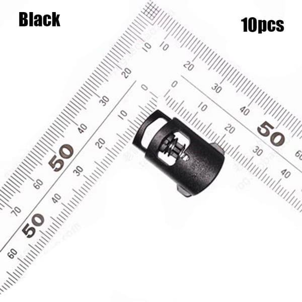 10 stk. Tactical Cord Lock Toggle Stopper BRUN Brown