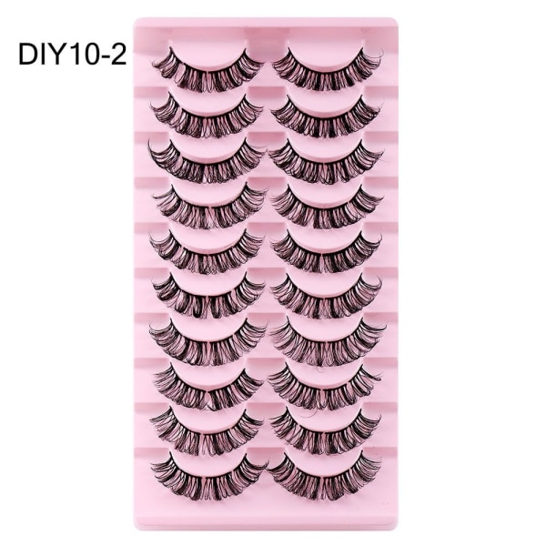 10 par klyngevipper ligner extensions DIY10-2 DIY10-2 DIY10-2