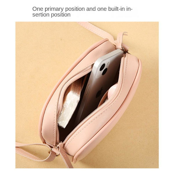 Crossbody Laukku Naisten laukku PINK pink
