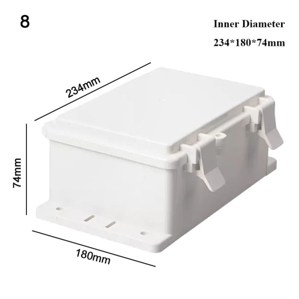 Indkapsling Project Case Junction Box 8 8 8