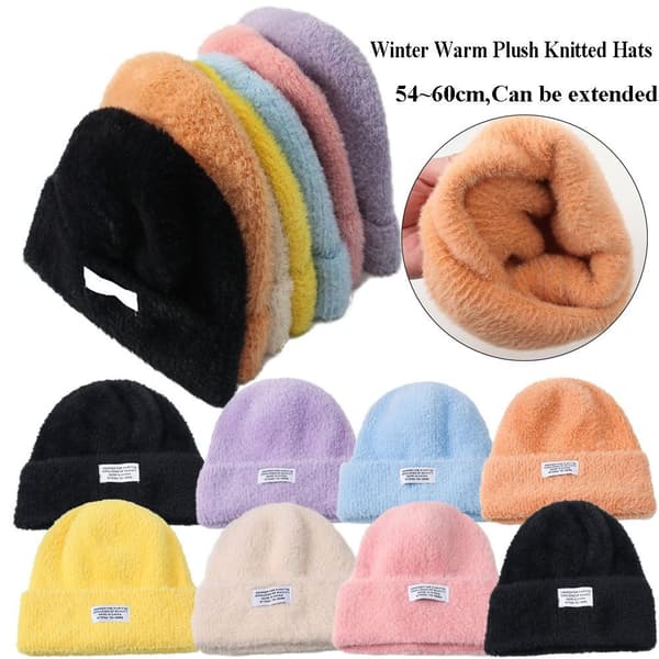Vinter varme luer Uformelle stabling luer GUL Yellow