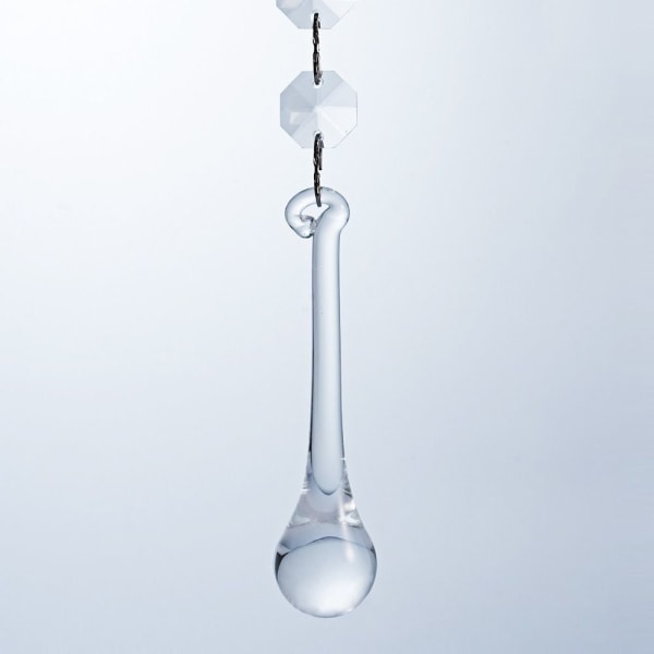 2kpl Raindrop Pendant Kristalliriipus SININEN Blue