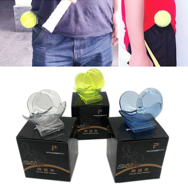 Tennis Clips Ball Holder GUL yellow