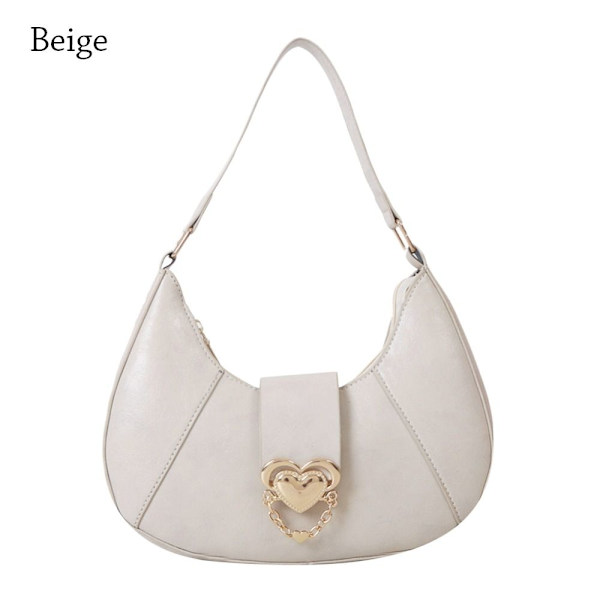 Skuldertaske Underarmstasker BEIGE beige