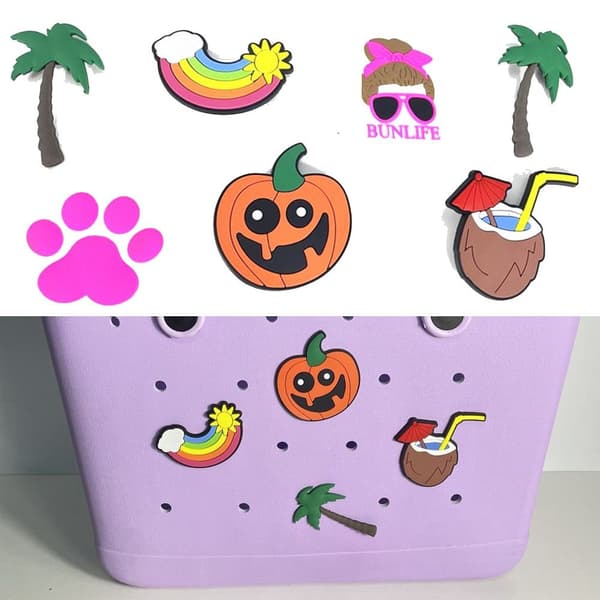 Dekorativt spänne Beach Bag Button PUMPA PUMPA Pumpkin