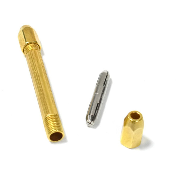 4st Pin Vise Handborrbitar Hexagonal spiralborr