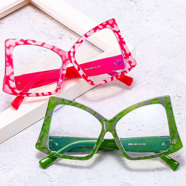 Anti-Blue Light Glasses Ylisuuret silmälasit HARMAA Grey