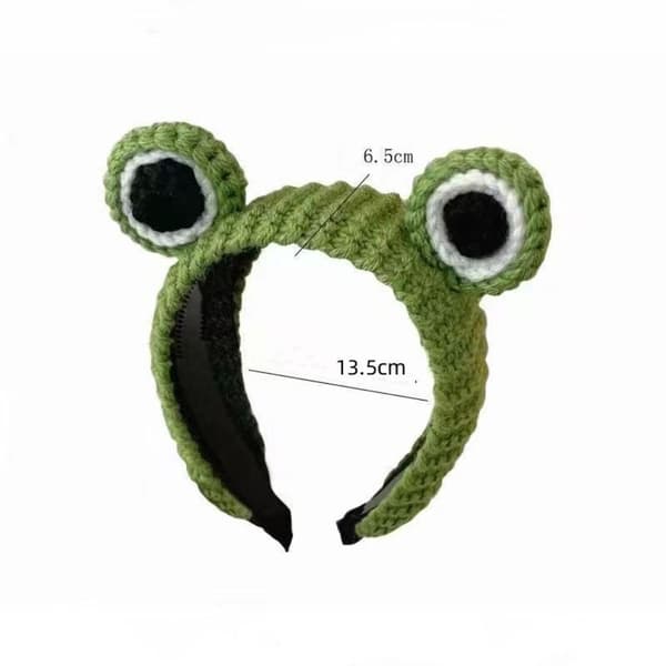 Frog Pandebånd Hårbånd SORT Black