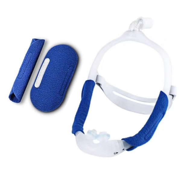 2kpl CPAP-hihnanpäälliset CPAP-tyyny SININEN blue