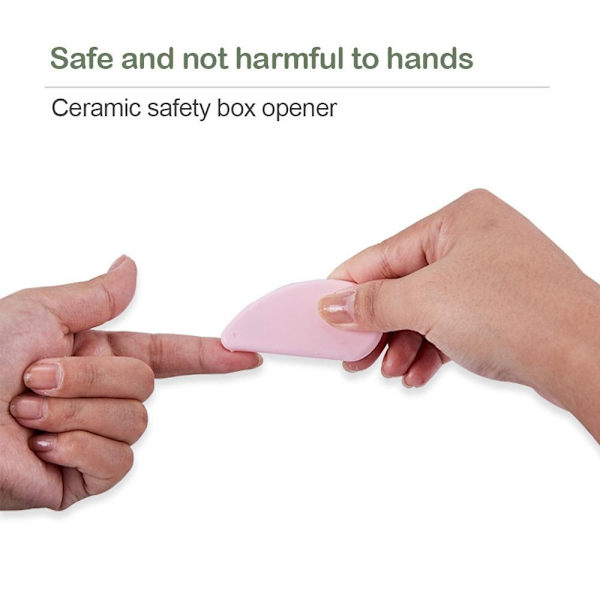 2stk Safety Cutter Box Cutter SORT black