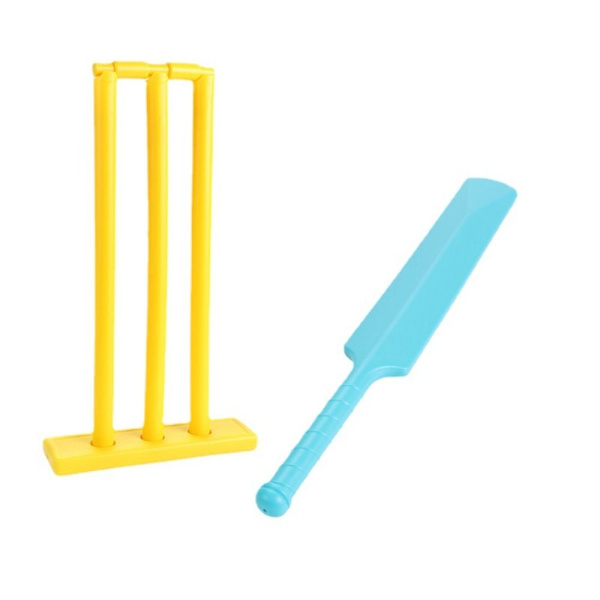Kids Cricket Set Croquet Paddles Hard Board
