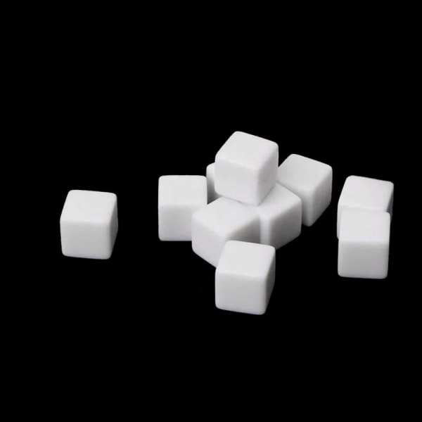 10 stk/sett DND terning polyedrisk terning FIRKANT HJØRNE-20MM FIRKANT square corner-20mm
