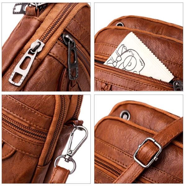 Olkalaukku Crossbody Bag RUSKEA Brown