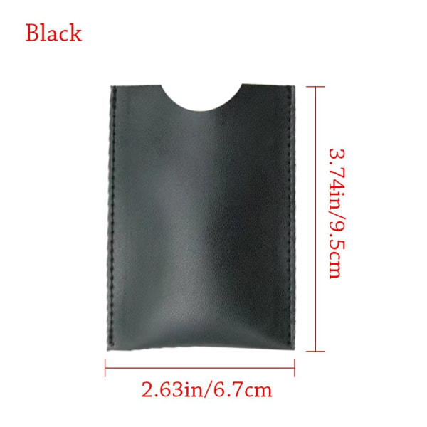 Hårbørste Opbevaring Skægkam Etui SORT 9,5X6,7CM Black 9.5x6.7cm