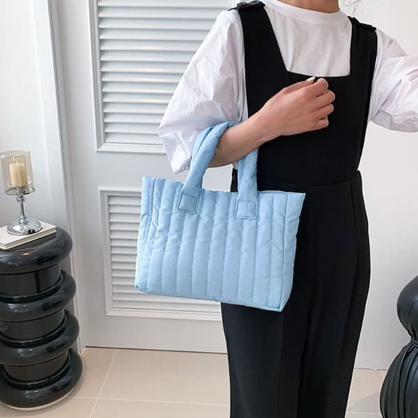 Axelväska Tygväska BLÅ blue