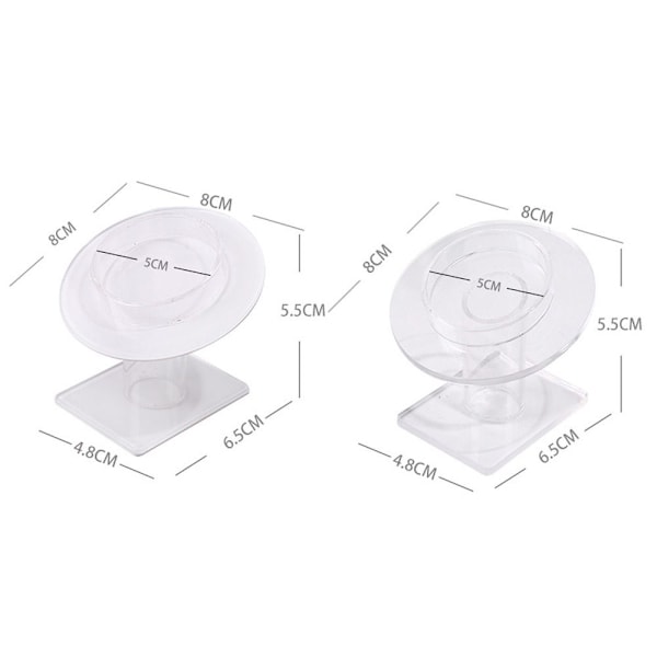 Armband Display Rack Organizer Stativ TRANSPARENT Transparent