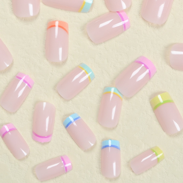 Franska Fake Nails False Nail SN017 SN017 SN017