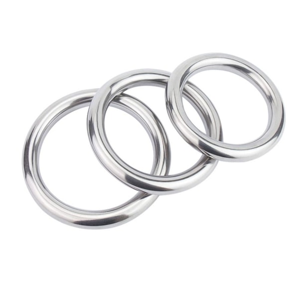 15stk Sveisede Runde Ringer Glatt Solid O-ring 3X25MM 3x25mm