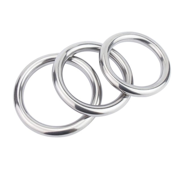 15stk Sveisede Runde Ringer Glatt Solid O-ring 4X20MM 4x20mm