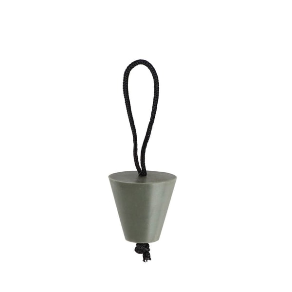 2stk Silikonehulprop Drængummiprop SORT Black